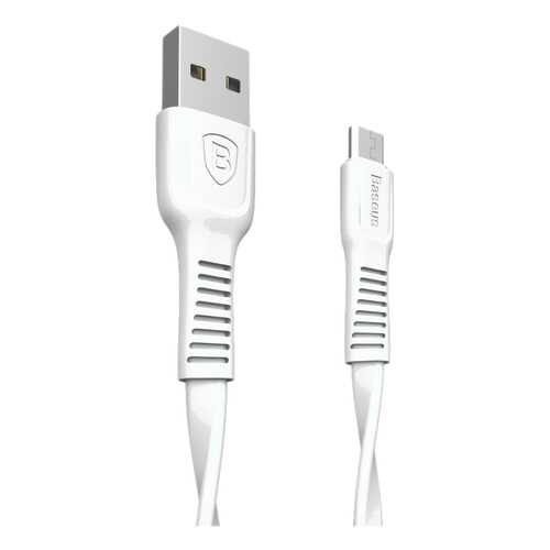 Кабель Baseus microUSB 1м White в МТС