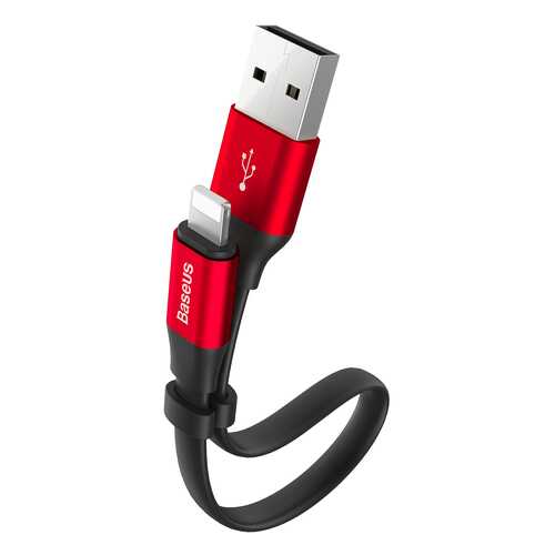 Кабель Baseus Nimble Portable Lightning 0.23m Red в МТС