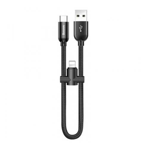 Кабель Baseus U-Shaped Type-C/Lightning Black (CALUTC-01) в МТС