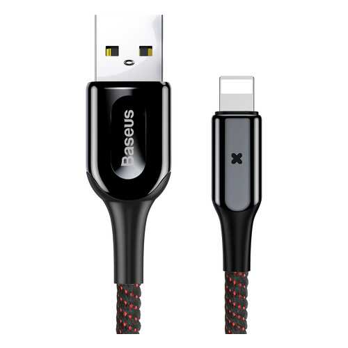 Кабель Baseus X-type Light Lightning 1m Black в МТС