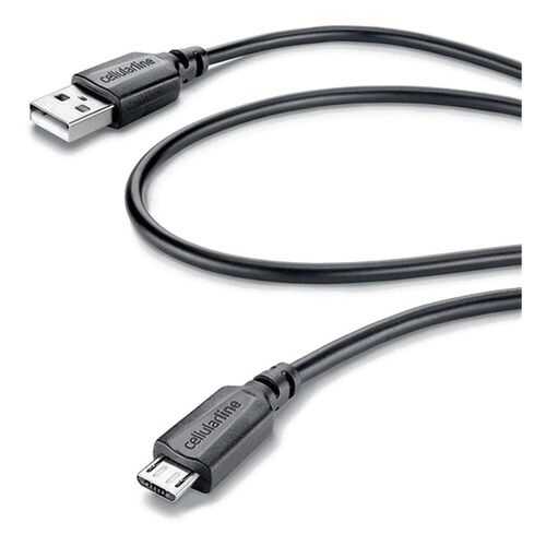 Кабель Cellular Line USB/microUSB 1,2м Black в МТС