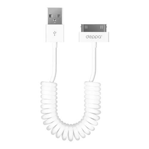 Кабель Deppa 72118 30-pin 1,5м White в МТС