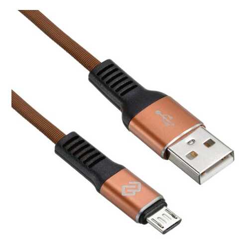 Кабель Digma USB A(m)-micro USB B (m) 1.2м Brown в МТС