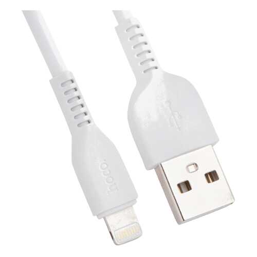 Кабель Hoco x20 Lightning 1м White в МТС