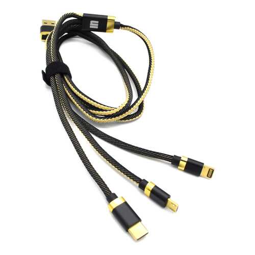Кабель Innovation Lux 3 в 1 1.2м Black (2A) в МТС