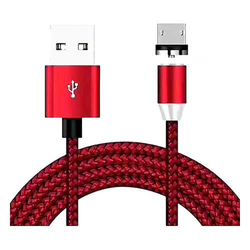 Кабель магнитный Zibelino DC Magnetic USB-microUSB (Red) в МТС