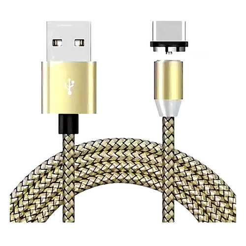 Кабель магнитный Zibelino DC Magnetic USB-USB Type-C (Gold) в МТС