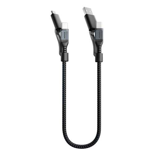 Кабель Nomad Universal Kevlar USB-C/USB-A/microUSB 0.3m (NM01512B00) в МТС