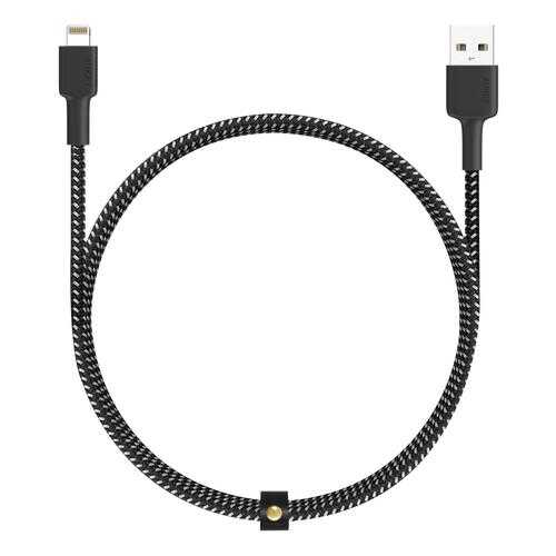 Кабель-переходник Aukey USB to Lightning 2m Black/White (CB-BAL4) в МТС