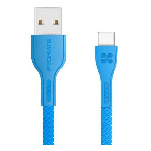 Кабель Promate PowerBeam-C USB Type-C (1.2m) Blue в МТС