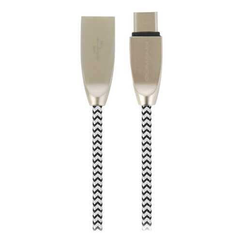 Кабель Qumann 21341 Type-C 3м Silver/Black в МТС