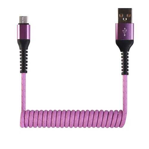 Кабель WIIIX CB940-UMU-12PE microUSB 1,2м Purple в МТС