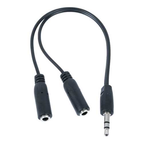 Разветвитель для наушников OLTO AC-150 black 3,5 mm stereo audio - 2x 3,5 mm stereo audio в МТС