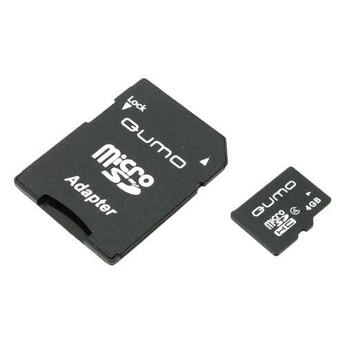 Карта памяти QUMO Micro SDHC QM4GMICSDHC4 4GB в МТС