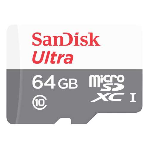 Карта памяти SanDisk Micro SDXC Ultra SDSQUNB-064G-GN3MN 64GB в МТС