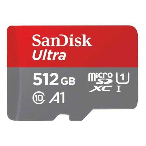 Карта памяти SanDisk Ultra 512GB (SDSQUAR-512G-GN6MA) в МТС