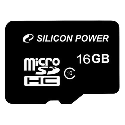 Карта памяти Silicon Power Micro SDHC SP016GBSTH010V10 16GB в МТС