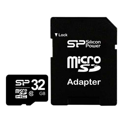 Карта памяти Silicon Power Micro SDHC SP032GBSTH010V10-SP 32GB в МТС