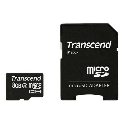 Карта памяти Transcend Micro SDHC TS8GUSDHC4 8GB в МТС