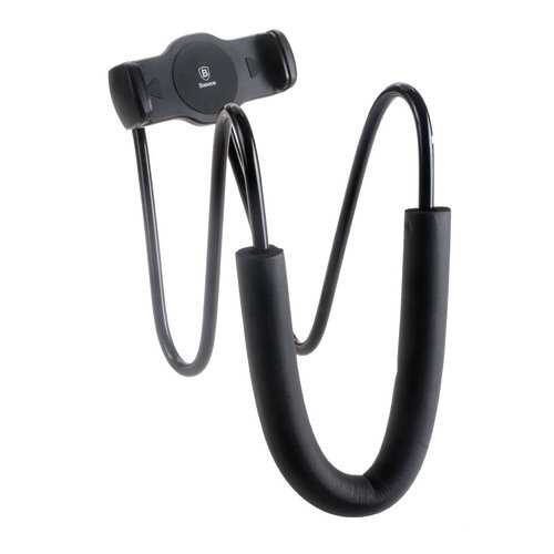 Держатель Baseus New Neck-Mounted Lazy Bracket Most of mobile devices 4-10 inch Black в МТС