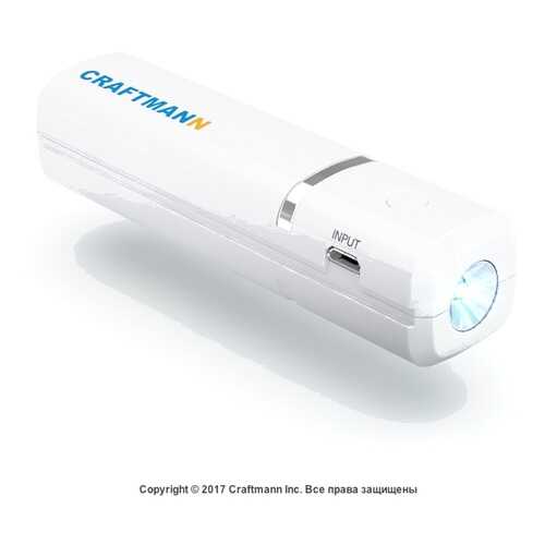 Внешний аккумулятор Craftmann UNI 250 (2500 mAh) в МТС