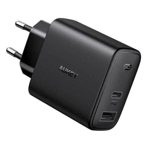 Сетевое зарядное устройство Aukey Swift Mix PD 30W USB-A/C PA-F3 (Black) в МТС