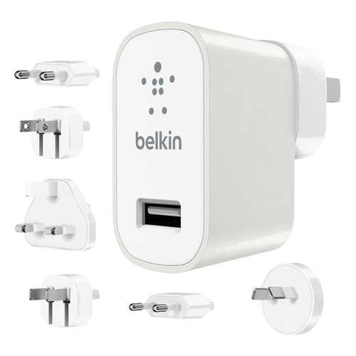 Сетевое зарядное устройство Belkin Global Travel Kit F8M967btWHT (White) в МТС