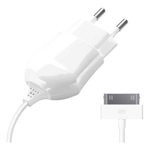 Сетевое зарядное устройство Deppa Apple 30-pin 1A White в МТС