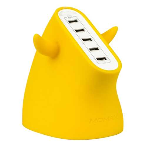 Сетевое зарядное устройство MoMax U.Bull 5 USB 8A Yellow в МТС