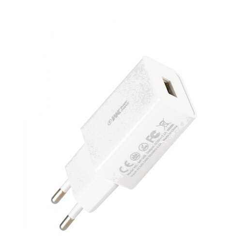 Сетевое зарядное устройство WK FullSpeed 1USB 2.1A White в МТС