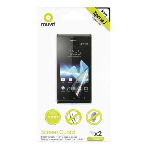Пленка Muvit MUSCP0271 для Sony Xperia J 2шт в МТС