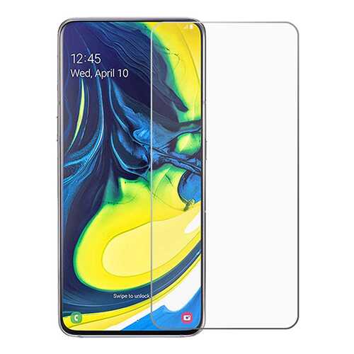 Стекло защитное Samsung Galaxy A80 / Самсунг А80 без рамки, сглаженные края, ASAHI GLASS в МТС