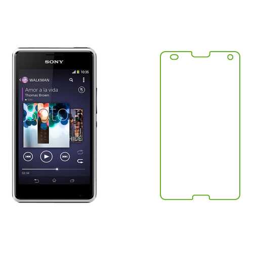Защитное стекло Ainy GLASS для Sony Xperia Z4 Mini, Compact 0.33мм в МТС
