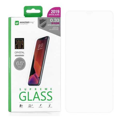 Защитное стекло AMAZINGthing Extra Hard Transparent 0.33mm для Apple iPhone XS Max в МТС