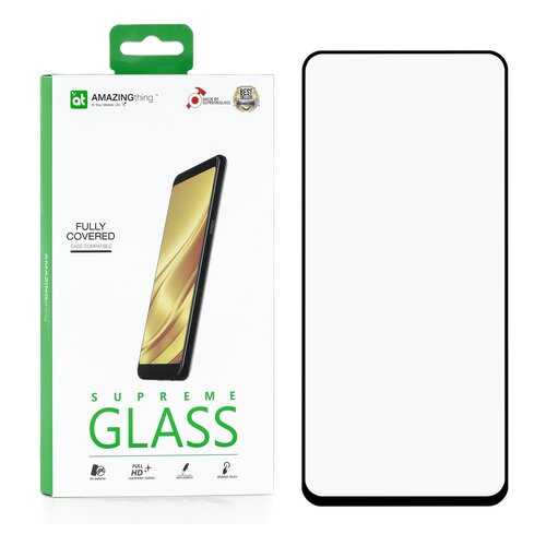 Защитное стекло AMAZINGthing SupremeGlass Full Glue Black 0.33mm для Huawei Honor 20 в МТС