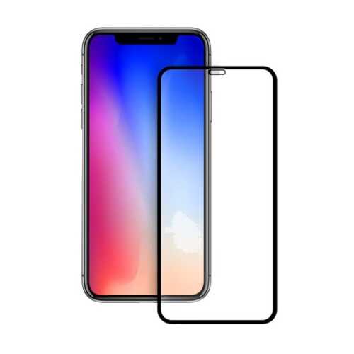 Защитное стекло Blueo Silk Full Cover для Apple iPhone XS Max/11 Pro Max Black Frame в МТС