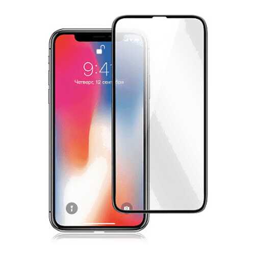 Защитное стекло для смартфона CaseGuru для iPhone X/XS/11 Pro Glue FS Black в МТС