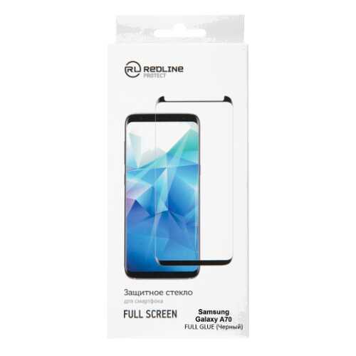 Защитное стекло для смартфона Red Line для Samsung Galaxy A70, Full Screen TG FG Black в МТС