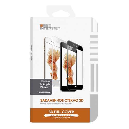 Защитное стекло InterStep для Apple iPhone 7 Plus/iPhone 8 Plus Black в МТС