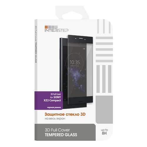 Защитное стекло InterStep для Sony XZ2 Compact Black в МТС