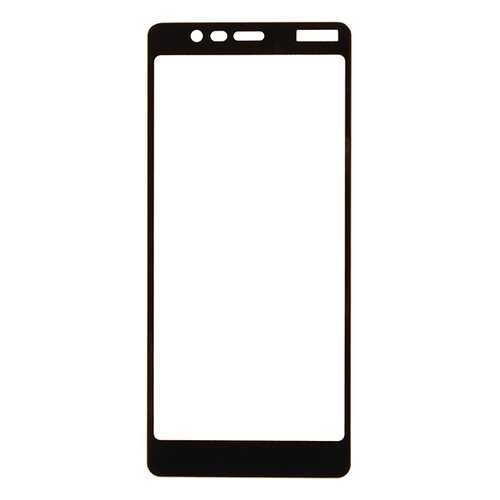 Защитное стекло на весь экран полноклеевое для Nokia 5.1 черное в МТС
