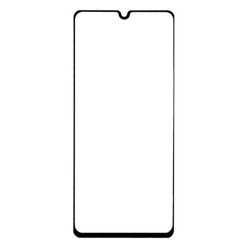 Защитное стекло на весь экран полноклеевое для Samsung Galaxy A41 черное в МТС