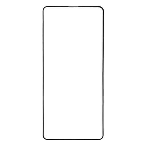 Защитное стекло на весь экран полноклеевое для Samsung Galaxy A51 черное в МТС