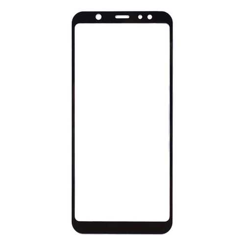 Защитное стекло на весь экран полноклеевое для Samsung Galaxy A6 Plus (2018) черное в МТС