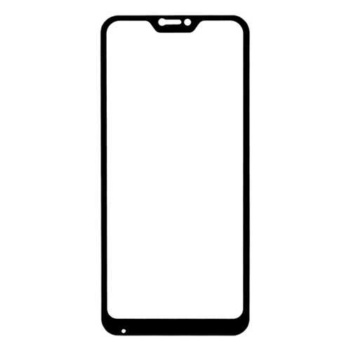 Защитное стекло на весь экран полноклеевое для Xiaomi Mi A2 Lite / Redmi 6 Pro черное в МТС