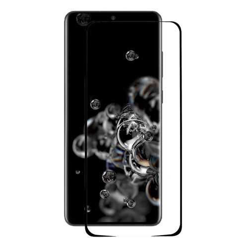 Защитное стекло Zibelino 3D для Samsung S20 Ultra (6.9) черный (with unlock touch 0.18mm) в МТС