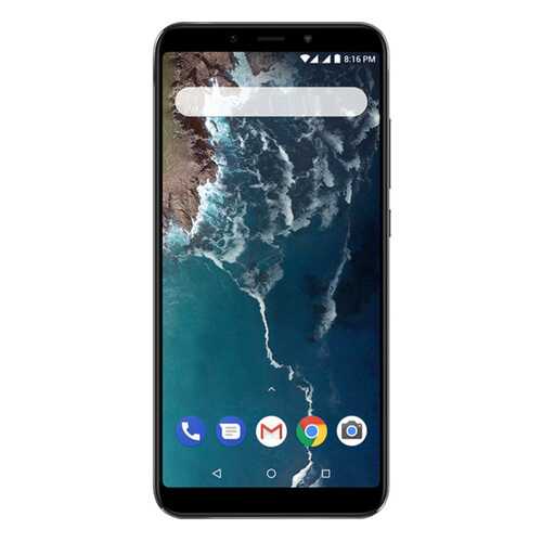Защитное стекло Zibelino 5D для Xiaomi Mi A2/Mi6X Black в МТС
