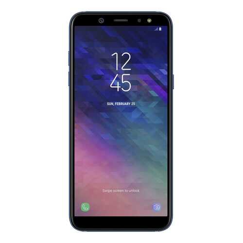 Защитное стекло Zibelino для Samsung A6 (A600) Blue в МТС