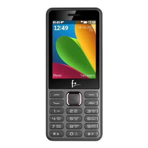 Мобильный телефон F+ S285 Black/Grey в МТС
