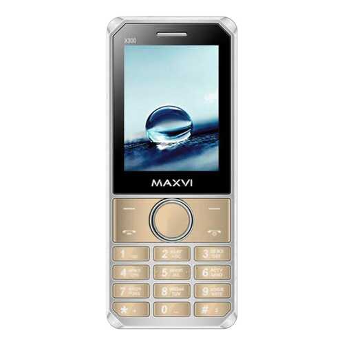 Мобильный телефон Maxvi X300 Gold в МТС
